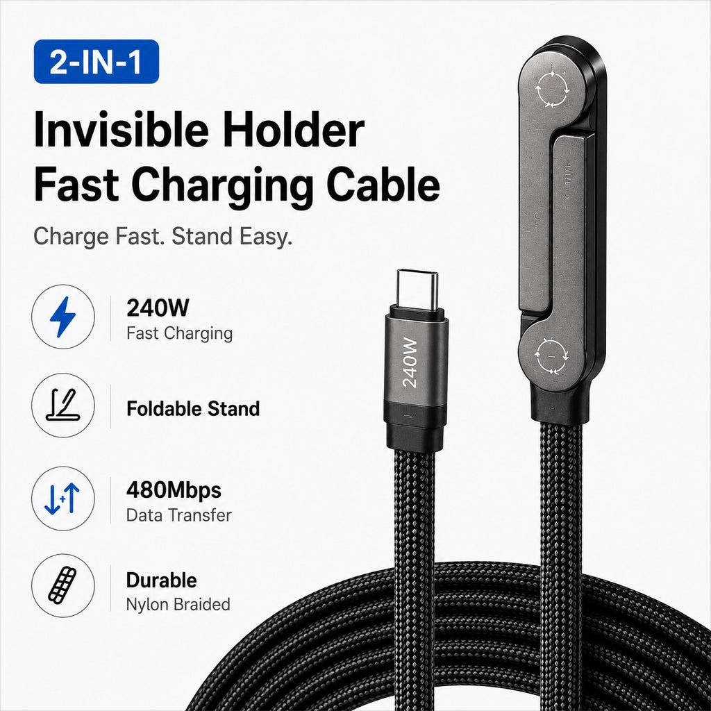 FlexStand 240W Fast Charging Cable