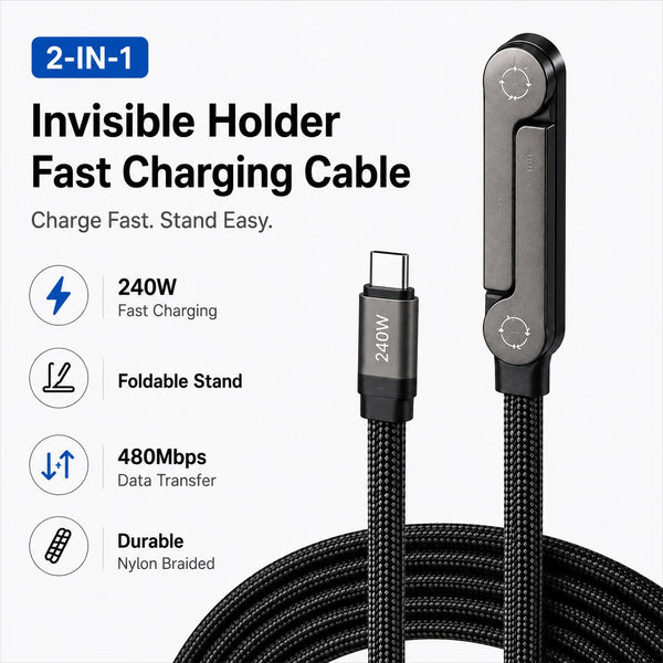 FlexStand 240W Fast Charging Cable