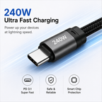FlexStand 240W Fast Charging Cable