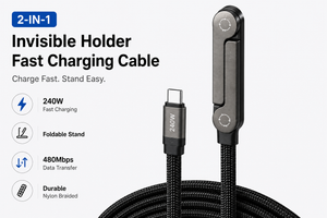 FlexStand 240W Fast Charging Cable