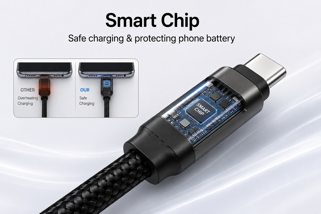 FlexStand 240W Fast Charging Cable